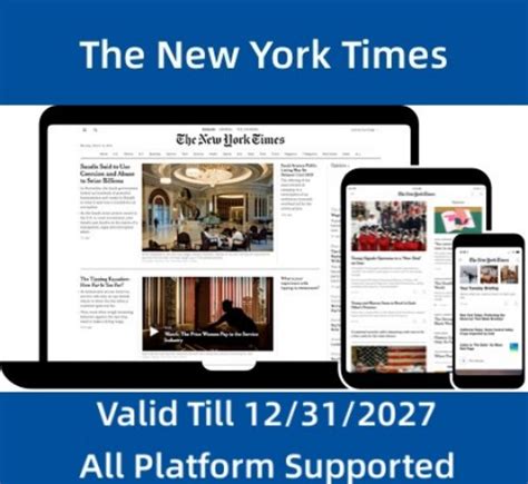 new york times annual subscription deal